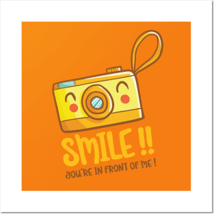 Smile !! You're in front of me ! Posters and Art